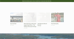 Desktop Screenshot of lakejamesstatepark.org